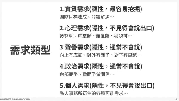 主管的五類需求，向上管理不用猜，而是要挖掘與探索